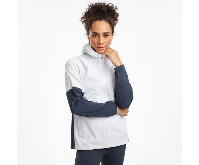 Chaquetas Saucony Drizzle 2.0 Mujer Blancos | México 271AHKP